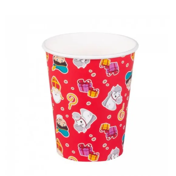 10 gobelets en carton - St Nicolas