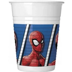 8 Gobelets en plastique Spider-man™