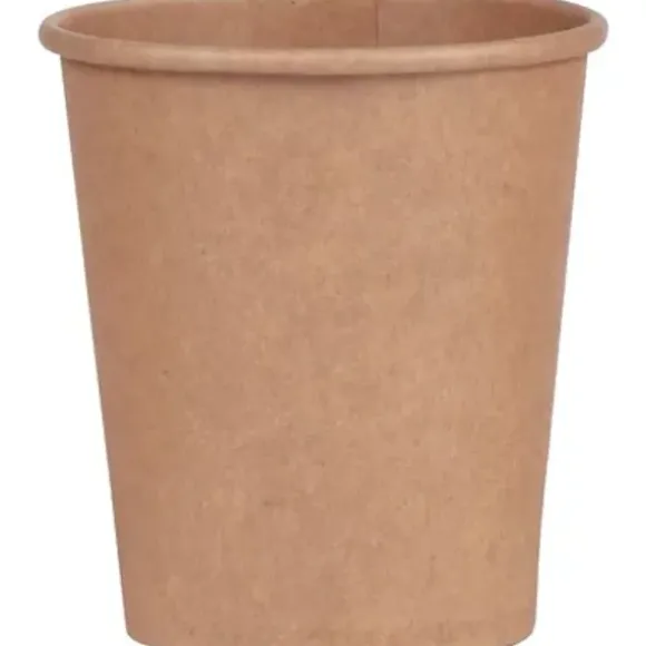 50 gobelets kraft en carton - 28 cl