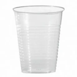 50 gobelets transparents en plastique réutilisable - 20 cl
