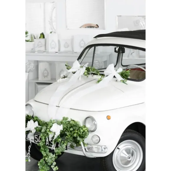 10 Grands Noeuds Automatiques - Blanc