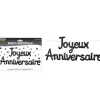 Guirlande Ballon Joyeux Anniversaire - Fuchsia