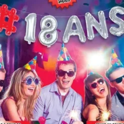 Guirlande Ballons 18 Ans Homme