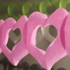 Guirlande Cœur Rose