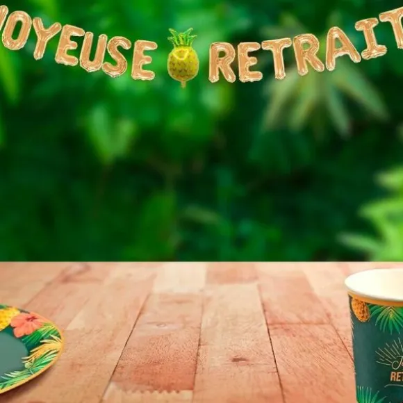 Guirlande de ballons - Joyeuse Retraite
