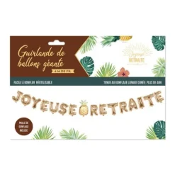 Guirlande de ballons - Joyeuse Retraite