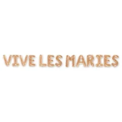 Guirlande de ballons " Vive les mariés "