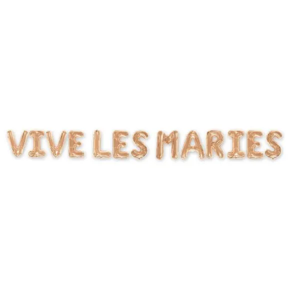 Guirlande de ballons " Vive les mariés "