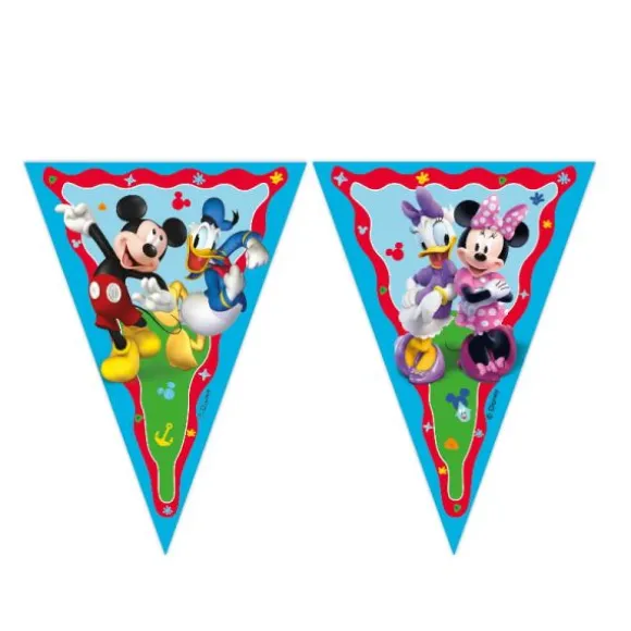Guirlande de Fanions en carton FSC Mickey™ Rock the House