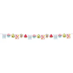 Guirlande de fanions "Happy Birthday" - 6 m - Collection Kawaii Party