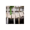 Guirlande de Fanions Retraite Party - Beige, Or & Feuilles d'Olivier - 2,80 m
