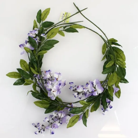 Guirlande de fleurs - Glycine Parme