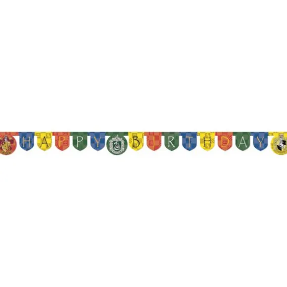 Guirlande de lettres en papier - Happy Birthday - 2 m - Harry Potter™