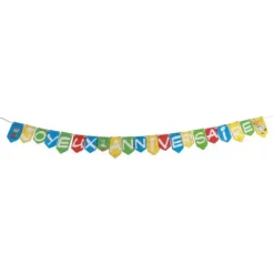 Guirlande de lettres en papier - Joyeux Anniversaire - 2,5 m - Astérix ®