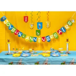Guirlande de lettres en papier - Joyeux Anniversaire - 2,5 m - Astérix ®