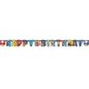 Guirlande de lettres - Happy Birthday - 190 cm - Super Mario™
