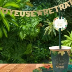 Guirlande de lettres - Joyeuse Retraite