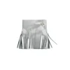 Guirlande de rideaux lamés métallisés - 15 cm x 5 m - Couleur au choix