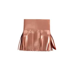 Guirlande de rideaux lamés métallisés - 15 cm x 5 m - Couleur au choix