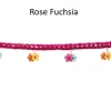Guirlande en Papier Hawaï et Fleurs d'Hibiscus - Coloris Assortis