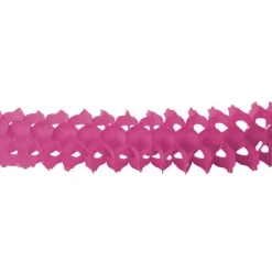 Guirlande en Papier "Zinnia" Fuchsia