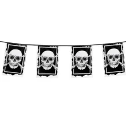 Guirlande en Plastique - Pavillons de Vaisseau Pirate