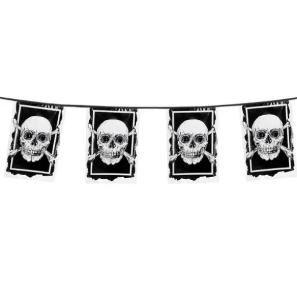 Guirlande en Plastique - Pavillons de Vaisseau Pirate