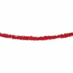 Guirlande Festive à Franges PVC - Rouge