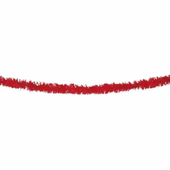 Guirlande Festive à Franges PVC - Rouge