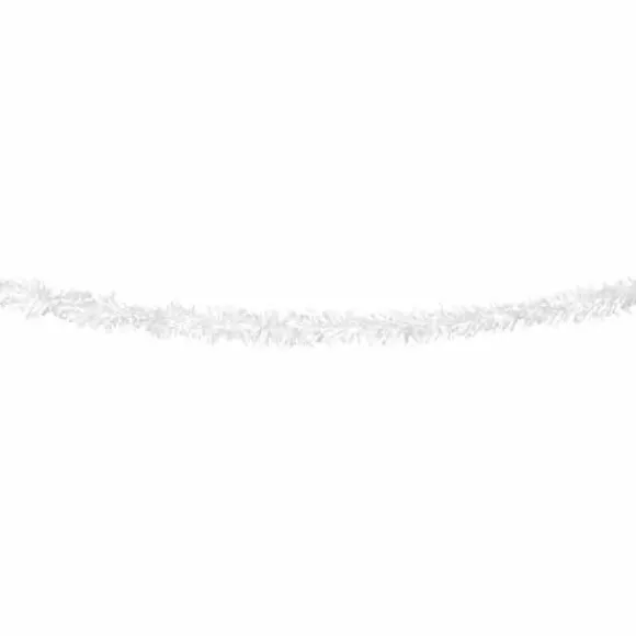 Guirlande Festive à Franges PVC - Blanc