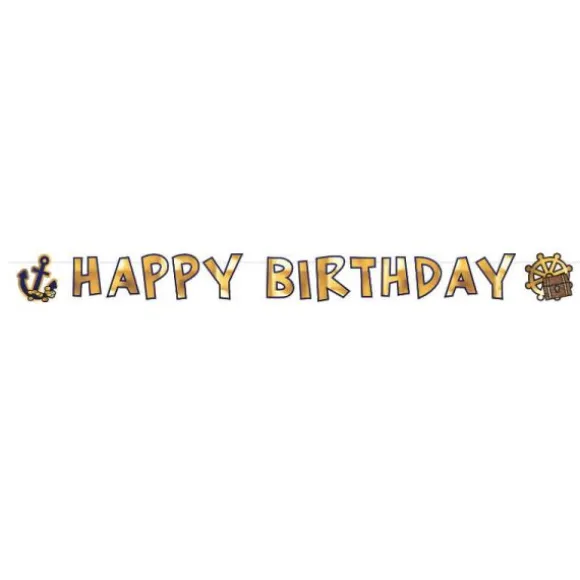 Guirlande Happy Birthday - Collection Beaux Chevaux