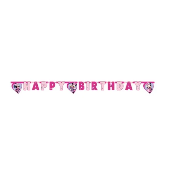 Guirlande Happy Birthday Minnie Junior™ - 2 M