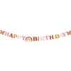 Guirlande "Happy Birthday" - 3 mètres - Collection Boho