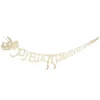 Guirlande Joyeux Anniversaire 2 M - Collection Dinosaure Kraft