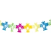 Guirlande Palmiers en Papier Multicolore - 4 mètres