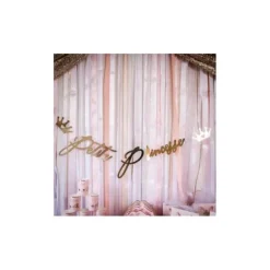 Guirlande Petite Princesse - Métal Or - Princesse Rose & Or - 165 cm