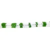Guirlande Saint-Patrick en papier vert et blanc - 2,5 m