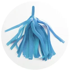 Guirlande 5 tassels - bleu ciel