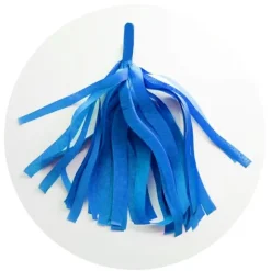 Guirlande 5 tassels - Turquoise