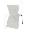 6 Housses de Chaise en Intissé Blanc