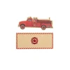 8 invitations avec enveloppes - Collection Pompier
