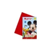 6 Invitations avec Enveloppes en carton - Mickey Mouse™