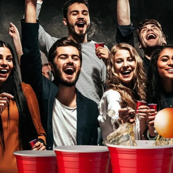 Jeu à boire - Le Shooter Pong