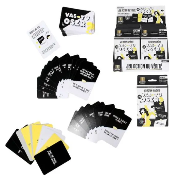 Jeu de Cartes Action ou Vérité " Vas-tu oser ? "