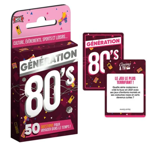 Jeu de cartes "50 questions pour ton départ en retraite" pour départ à la retraite
