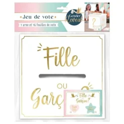 Jeu de vote - Collection Gender Reveal