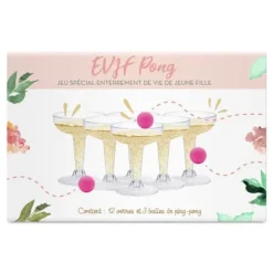 Jeu du Bière Pong - Collection EVJF Party