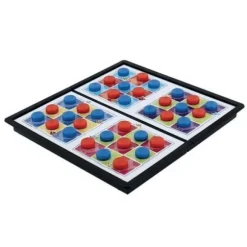 "Jeu du Morpion" Pliage et Magnétique