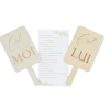 Jeu "Elle et Lui" - Collection Jolis Brins - Couleur au choix