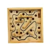 Jeu en bois - Labyrinthe - 11,5 x 11,5 cm